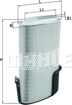 Wilmink Group WG1215776 - Воздушный фильтр, двигатель autosila-amz.com