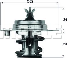 Wilmink Group WG1217986 - Термостат охлаждающей жидкости / корпус autosila-amz.com