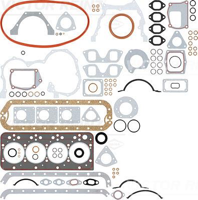 Wilmink Group WG1238884 - Комплект прокладок, двигатель autosila-amz.com