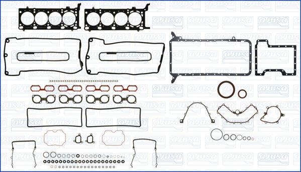 Wilmink Group WG1752198 - Комплект прокладок, двигатель autosila-amz.com