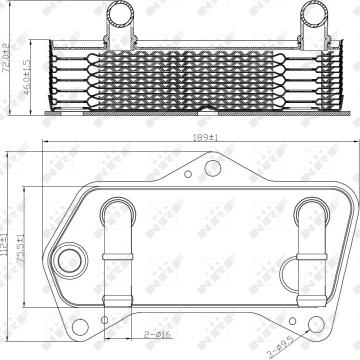 Wilmink Group WG1719932 - Масляный радиатор, автоматическая коробка передач autosila-amz.com