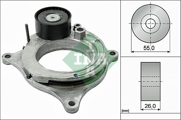 Wilmink Group WG1710199 - Натяжитель, поликлиновый ремень autosila-amz.com