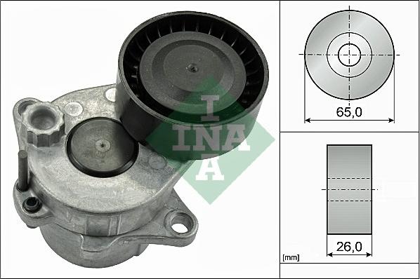 Wilmink Group WG1710159 - Натяжитель, поликлиновый ремень autosila-amz.com