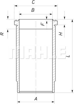 Wilmink Group WG1789741 - Гильза цилиндра autosila-amz.com