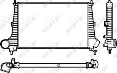 Wilmink Group WG1724099 - Интеркулер, теплообменник турбины autosila-amz.com