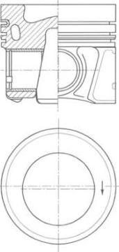 Wilmink Group WG1726362 - Поршень autosila-amz.com