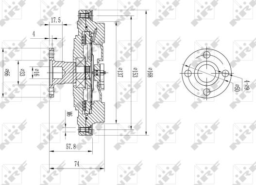 Wilmink Group WG1720978 - Сцепление, вентилятор радиатора autosila-amz.com