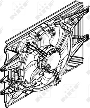 Wilmink Group WG1720545 - Вентилятор, охлаждение двигателя autosila-amz.com