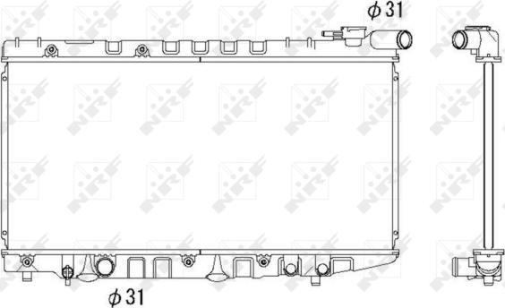 Wilmink Group WG1721922 - Радиатор, охлаждение двигателя autosila-amz.com