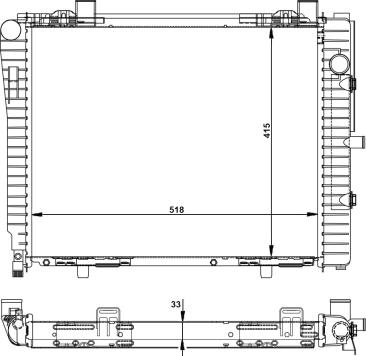 Wilmink Group WG1721404 - Радиатор, охлаждение двигателя autosila-amz.com