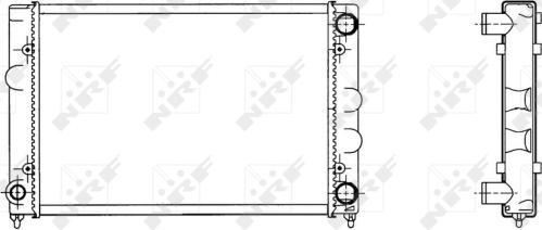 Wilmink Group WG1721489 - Радиатор, охлаждение двигателя autosila-amz.com