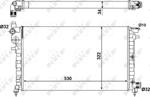 Wilmink Group WG1721485 - Радиатор, охлаждение двигателя autosila-amz.com