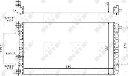 Wilmink Group WG1721551 - Радиатор, охлаждение двигателя autosila-amz.com