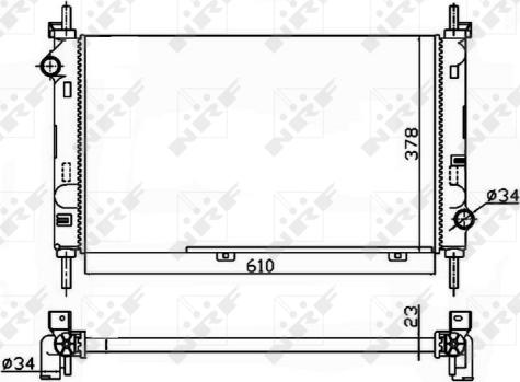 Wilmink Group WG1721514 - Радиатор, охлаждение двигателя autosila-amz.com