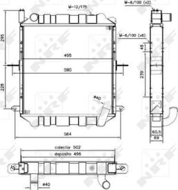 Wilmink Group WG1721877 - Радиатор, охлаждение двигателя autosila-amz.com