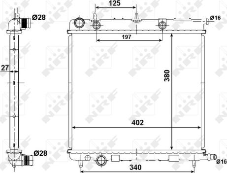 Wilmink Group WG1721307 - Радиатор, охлаждение двигателя autosila-amz.com