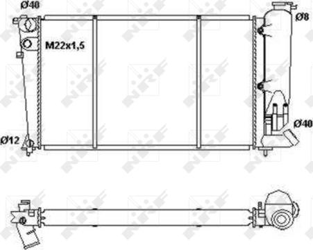 Wilmink Group WG1721274 - Радиатор, охлаждение двигателя autosila-amz.com