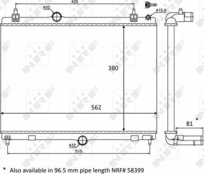 Wilmink Group WG1723418 - Радиатор, охлаждение двигателя autosila-amz.com