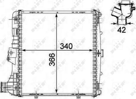 Wilmink Group WG1723436 - Радиатор, охлаждение двигателя autosila-amz.com