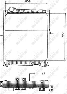 Wilmink Group WG1723566 - Радиатор, охлаждение двигателя autosila-amz.com