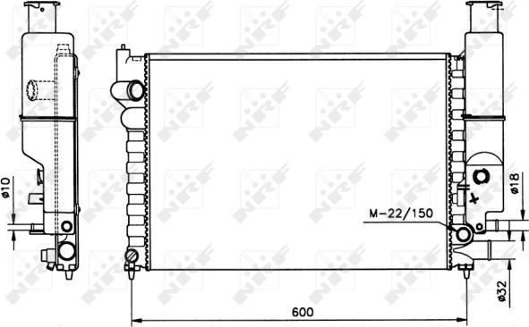 Wilmink Group WG1723527 - Радиатор, охлаждение двигателя autosila-amz.com