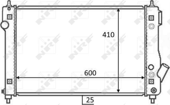 Wilmink Group WG1723607 - Радиатор, охлаждение двигателя autosila-amz.com