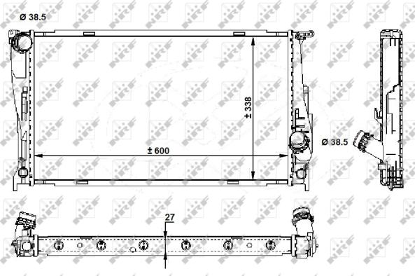 Wilmink Group WG1723672 - Радиатор, охлаждение двигателя autosila-amz.com