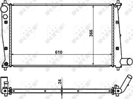 Wilmink Group WG1723052 - Радиатор, охлаждение двигателя autosila-amz.com