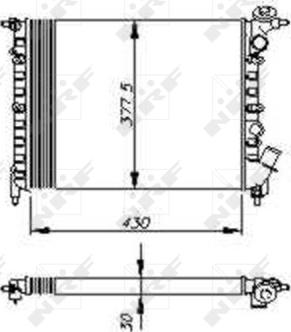 Wilmink Group WG1723199 - Радиатор, охлаждение двигателя autosila-amz.com