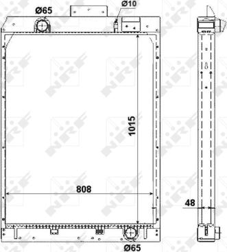 Wilmink Group WG1723335 - Радиатор, охлаждение двигателя autosila-amz.com