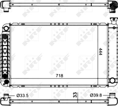 Wilmink Group WG1722975 - Радиатор, охлаждение двигателя autosila-amz.com