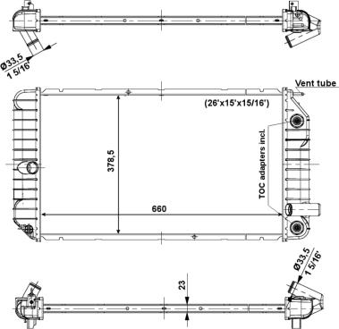 Wilmink Group WG1722970 - Радиатор, охлаждение двигателя autosila-amz.com