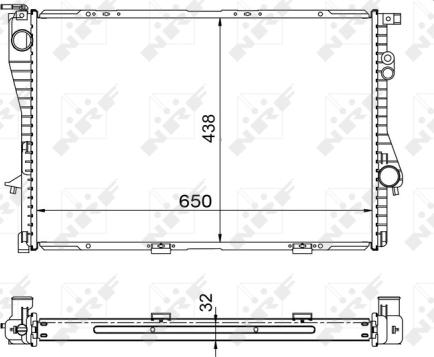 Wilmink Group WG1722545 - Радиатор, охлаждение двигателя autosila-amz.com