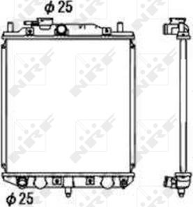 Wilmink Group WG1722504 - Радиатор, охлаждение двигателя autosila-amz.com