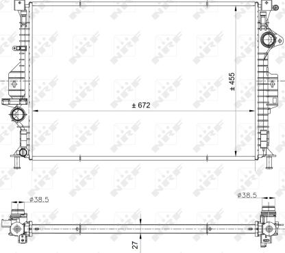 Wilmink Group WG1722619 - Радиатор, охлаждение двигателя autosila-amz.com