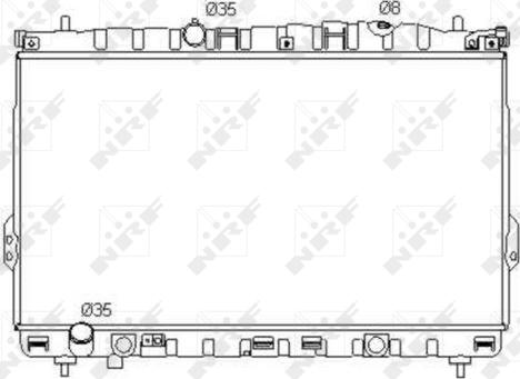 Wilmink Group WG1722235 - Радиатор, охлаждение двигателя autosila-amz.com