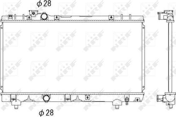 Wilmink Group WG1722224 - Радиатор, охлаждение двигателя autosila-amz.com