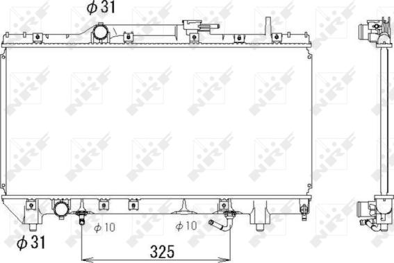 Wilmink Group WG1722222 - Радиатор, охлаждение двигателя autosila-amz.com