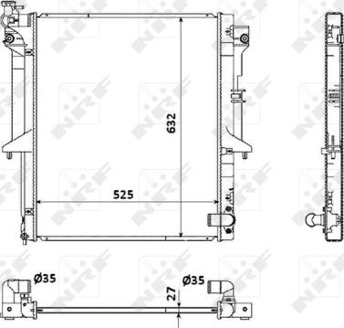 Wilmink Group WG1722708 - Радиатор, охлаждение двигателя autosila-amz.com