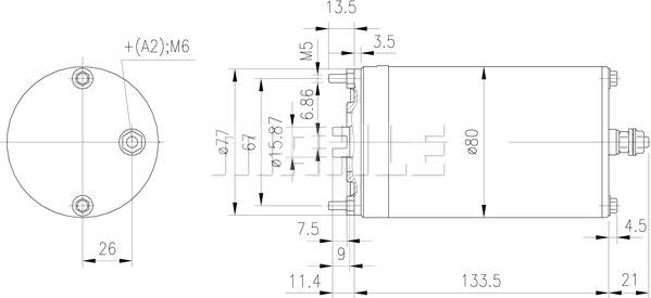 Wilmink Group WG2044658 - Электродвигатель autosila-amz.com