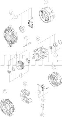 Wilmink Group WG2044042 - Генератор autosila-amz.com