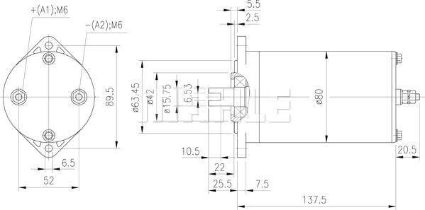 Wilmink Group WG2044397 - Электродвигатель autosila-amz.com