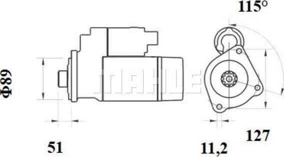 Wilmink Group WG2045430 - Стартер autosila-amz.com