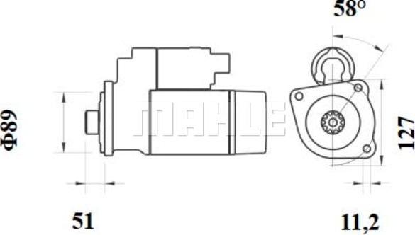 Wilmink Group WG2045431 - Стартер autosila-amz.com