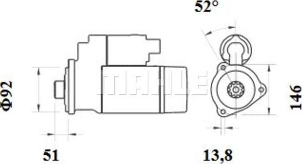 Wilmink Group WG2045427 - Стартер autosila-amz.com