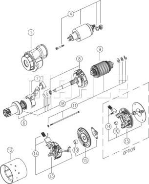 Wilmink Group WG2045011 - Стартер autosila-amz.com