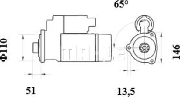 Wilmink Group WG2045389 - Стартер autosila-amz.com