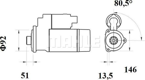 Wilmink Group WG2045385 - Стартер autosila-amz.com