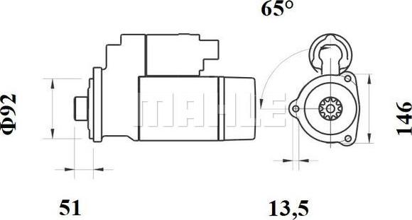 Wilmink Group WG2045388 - Стартер autosila-amz.com