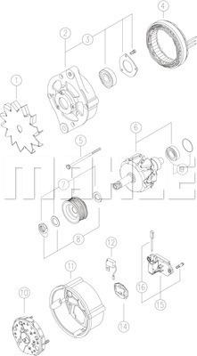 Wilmink Group WG2043900 - Генератор autosila-amz.com